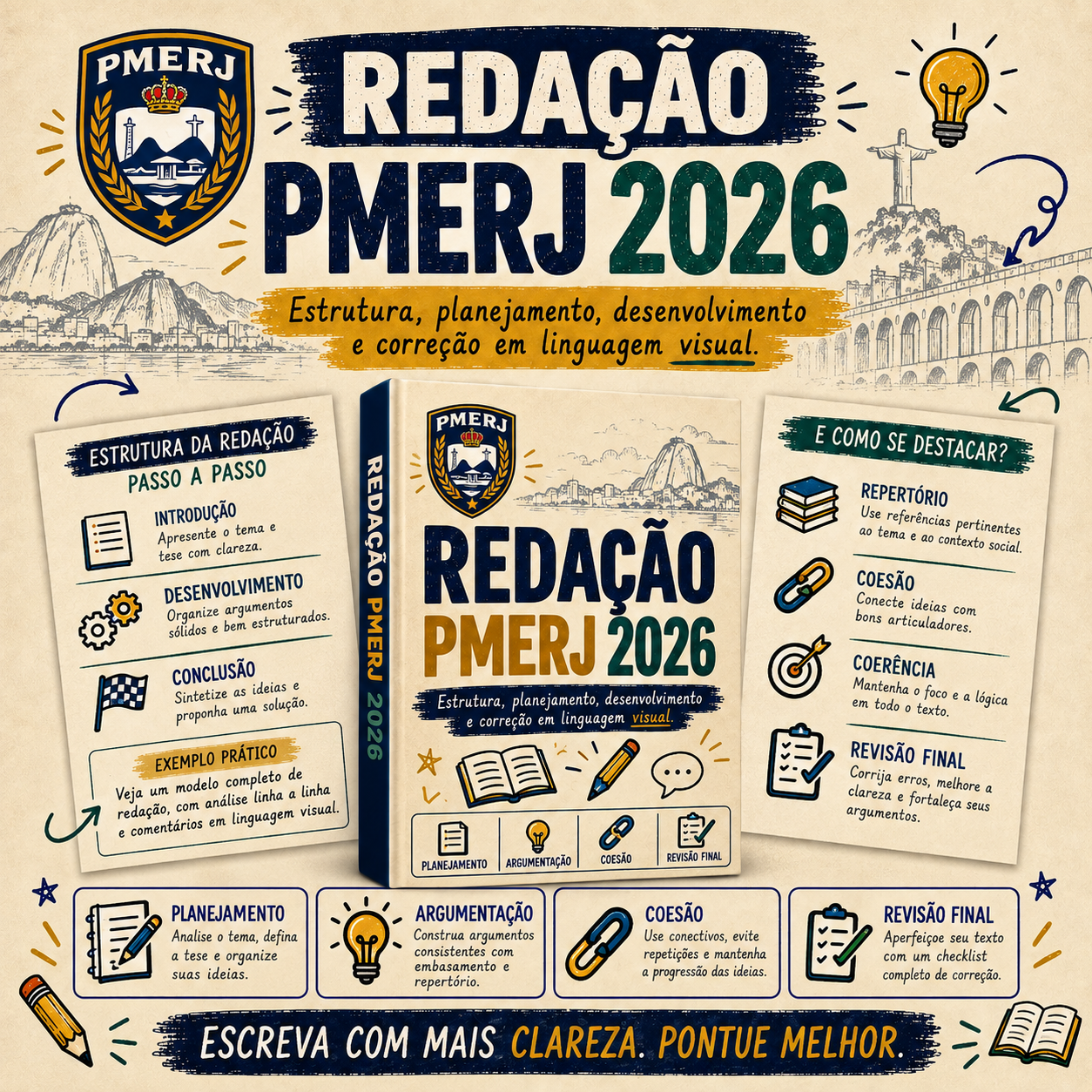 Bônus Redação PMERJ 2026