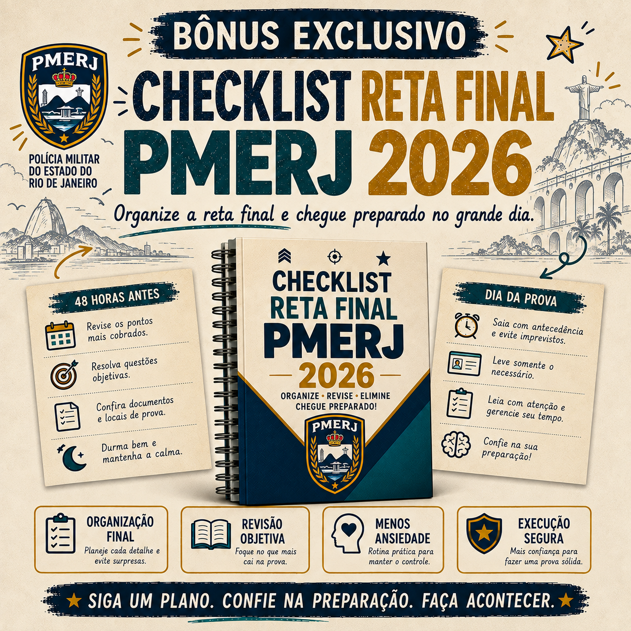 Bônus Reta Final PMERJ 2026